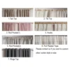 Solid Finished Curtains, 100% Pure Linen, Modern, 50% Blackout, Living Room, Bedroom, Window, Custom Made 2