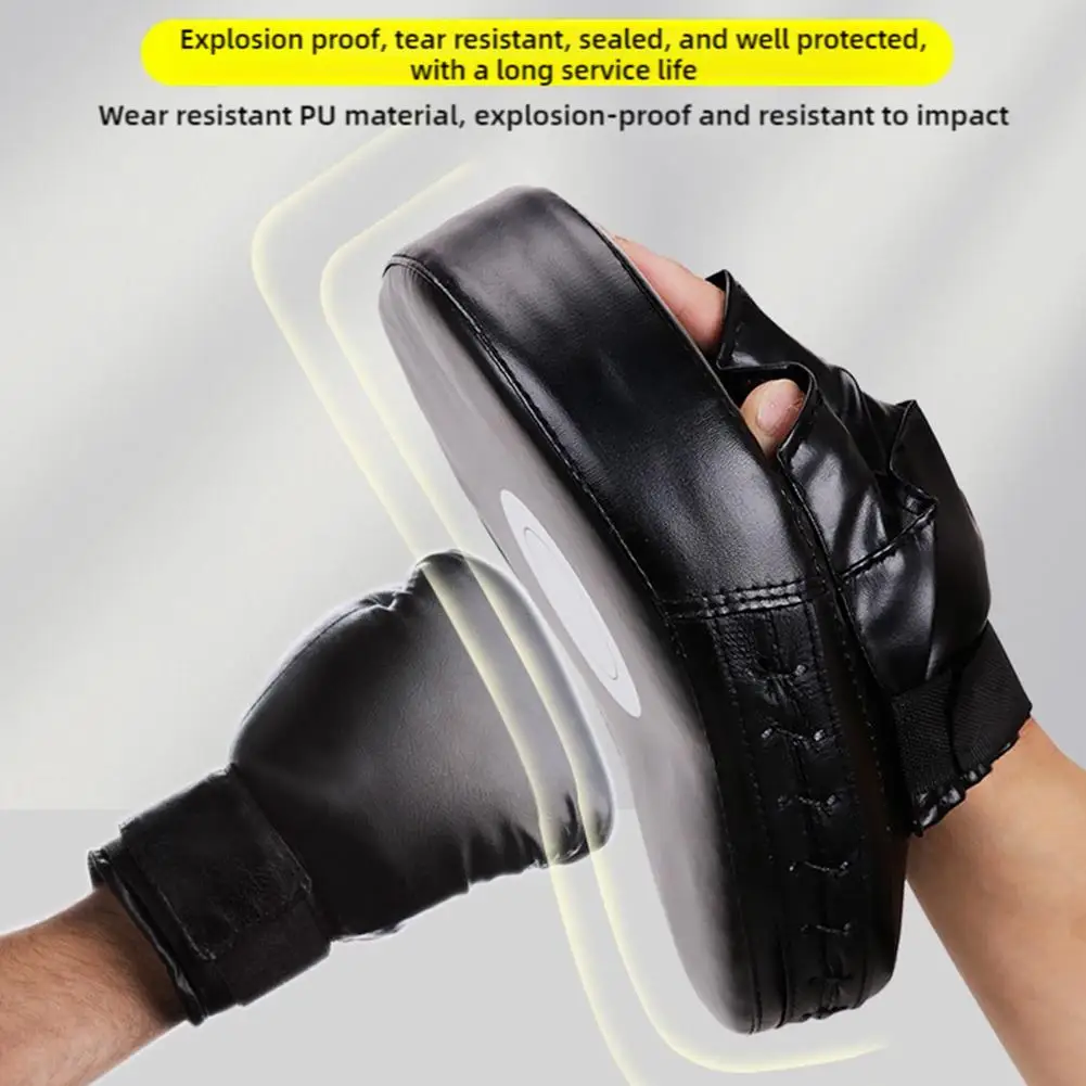 Boxing Hand Target Martial Thai Kick Sanda Training Punch Training Bag Curved Karate Mitt Sandbag Thick Boxing Pad Bo C6i6
