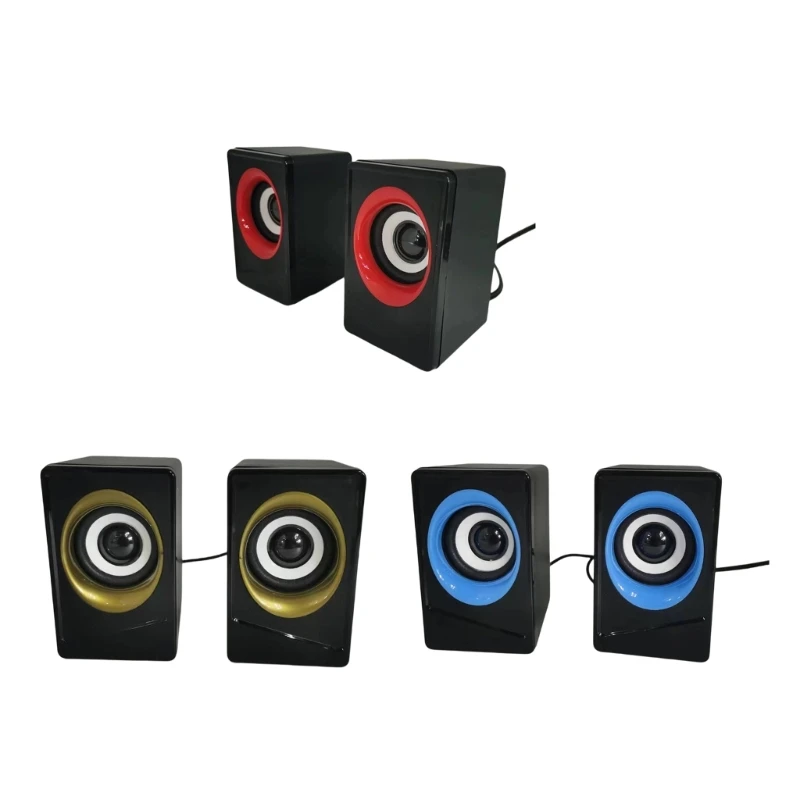 Computer Speakers Laptop USB Small Speakers Speakers Multimedias Big Eggs Subwoofer Speaker Set USB Corded