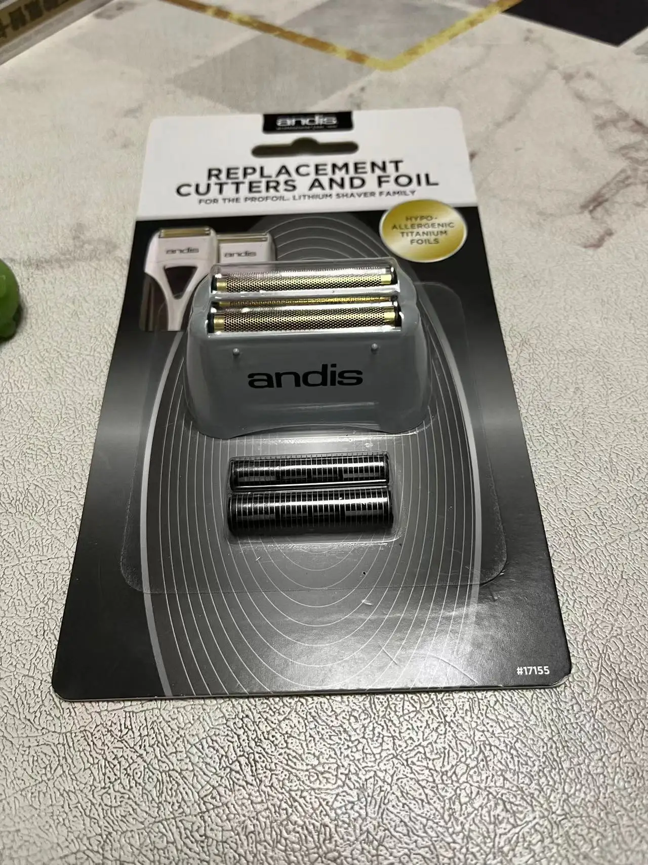 Original Andis Profoil Lithium Plus 17200 Professional Replacement Shaver Blade Set 17155/17205/17160 3