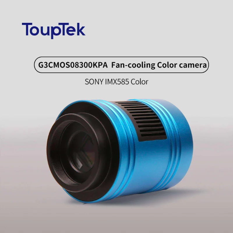 

ToupTek G3CMOS08300KPA Planetary Cameras Fan-Cooling Color IMX585 Astronomical Photography