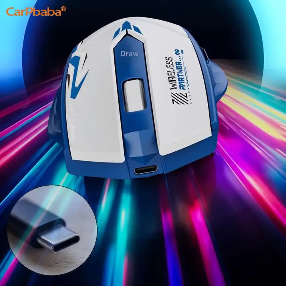 Enhanced Wireless Rechargeable Silent Gaming Mouse