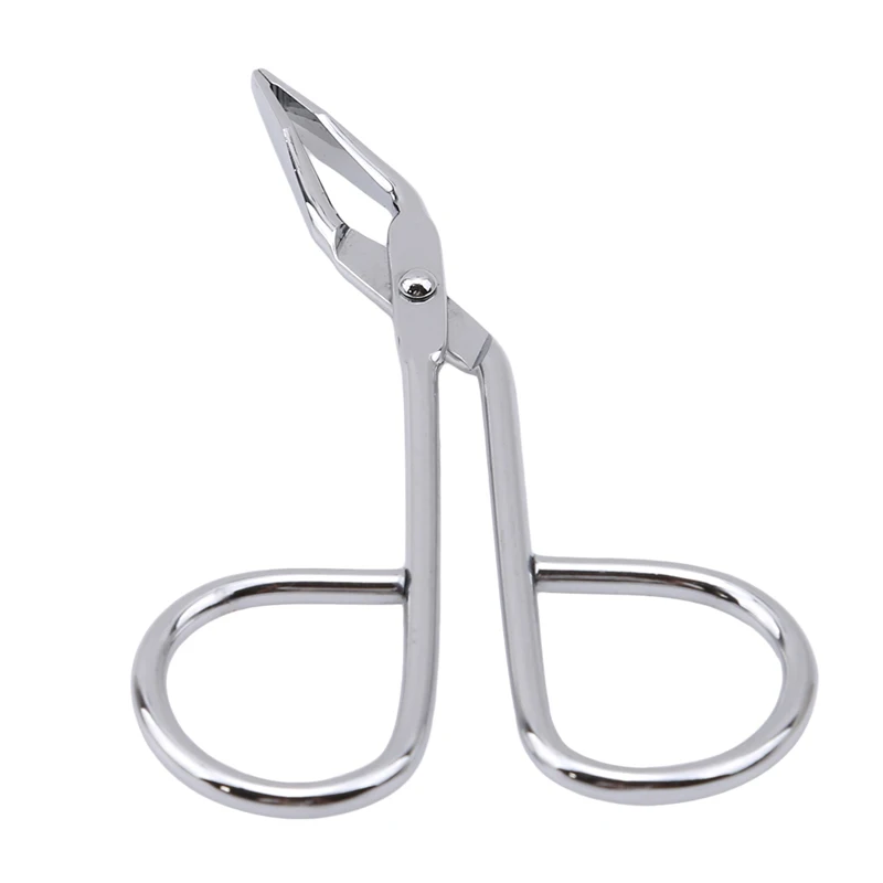 Stainless Steel Scissors Shaped Eyebrow Clip Tweezers Clamp Clipper Tool Stainless Steel Eyebrow Removal Tool Make Up Tools