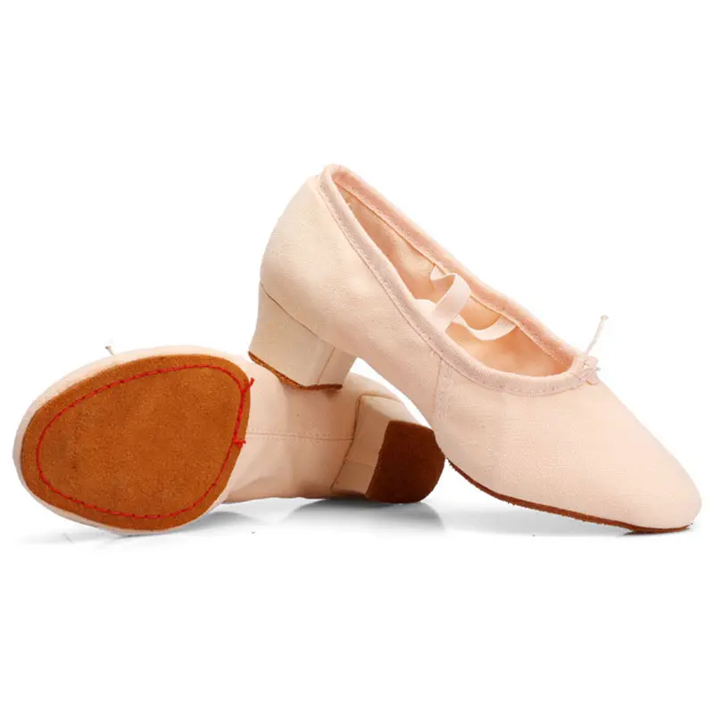 Ballet Dance Shoes Women Teacher Stage Training Shoes Soft Sole Slippers Yoga Practice Girl's Jazz Dancing Performa
