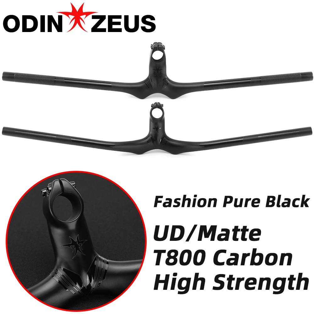 

Odinzeus brand new super strong 3K gloss carbon fiber mountain bike accessories pole handle