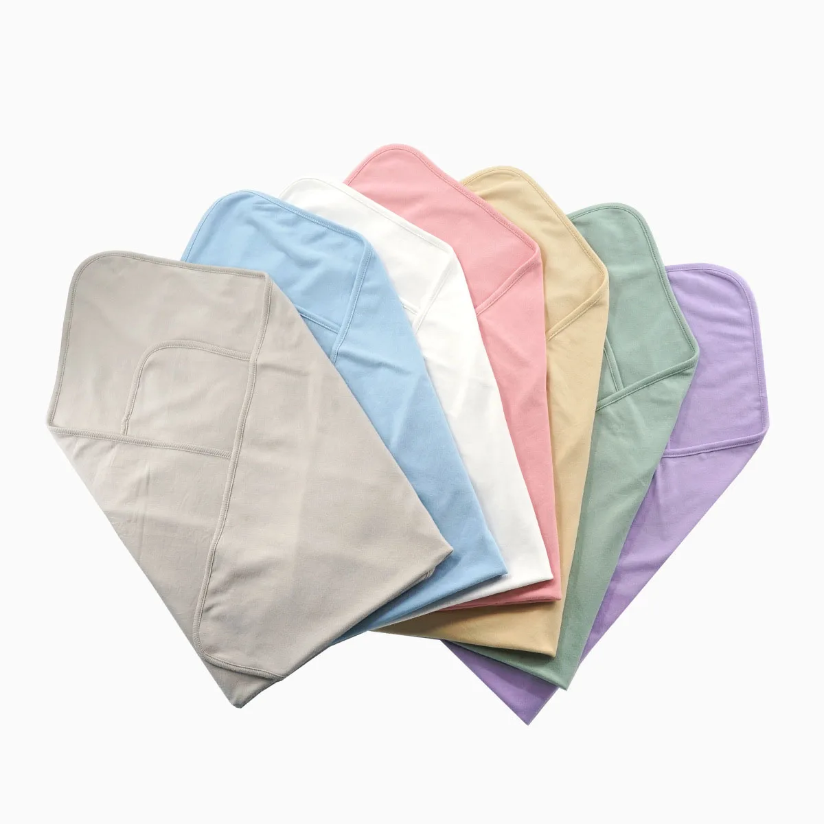 

Solid Color Baby Blanket Newborn Soft Baby Stuff Infantil Swaddling Quilt for Newborn Baby 100% Long-staple Cotton 80*80cm 0-1 Y