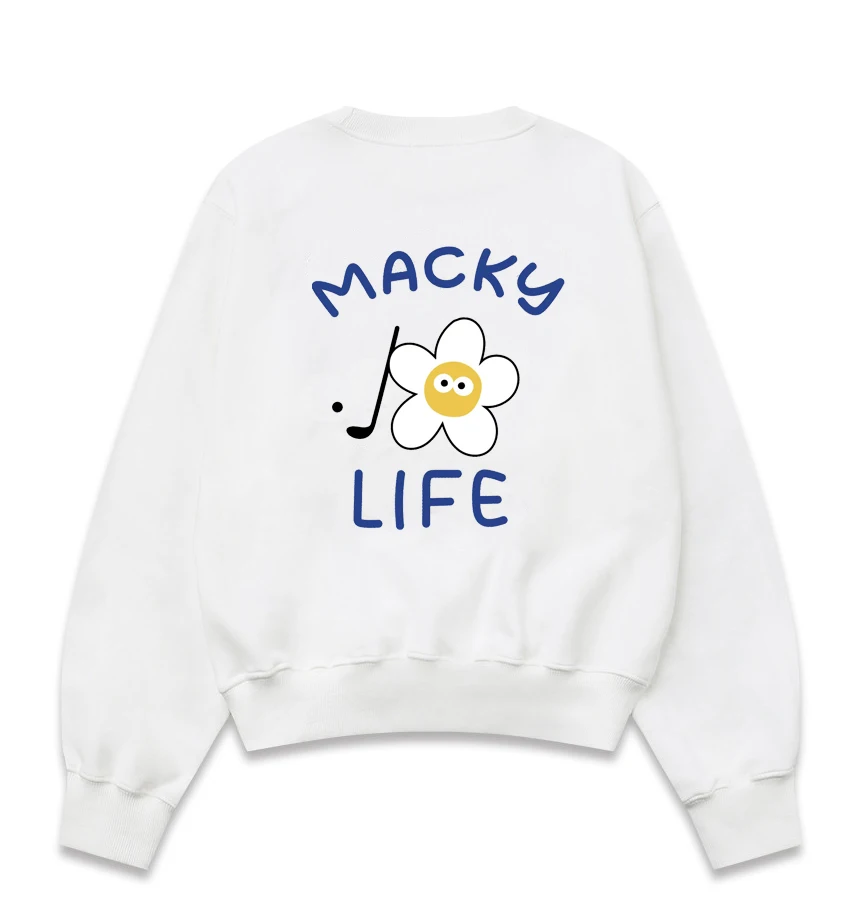 Y2K Clothing Korean New Women's Pullover Spring and Autumn Fashion Golf Wear Women's Golf Sweatshirt