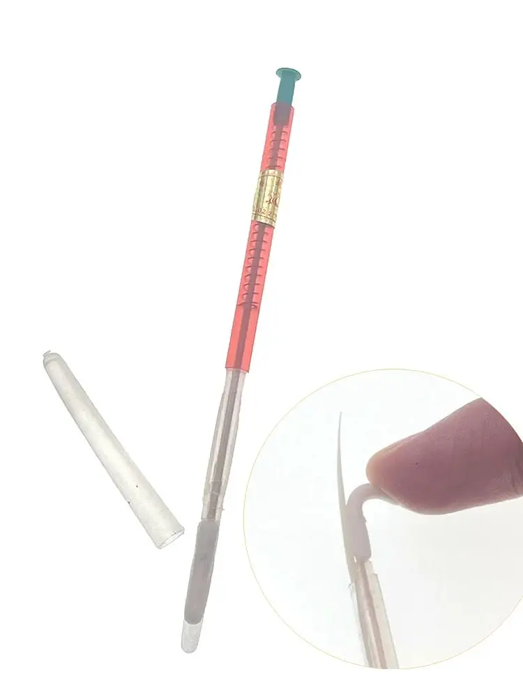 New Soft Tip Chinese Type Graft Larvae Cell Cups Egg Pen Retractable With Tongue Transfer Move Beekeeping Tools Supplies 1PCS