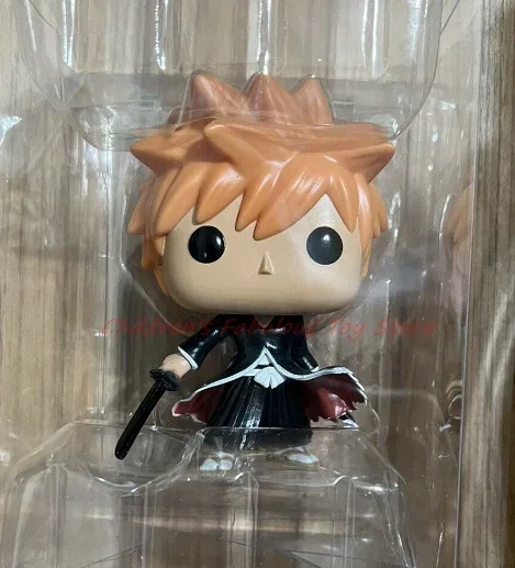 thumbnail image 4 of FUNKO Pop Animation Bleach Series Edición limitada Ichigo #1087 Chase Vinyl Dolls Figura Modelo Juguetes para niños Regalo, 4 of 5