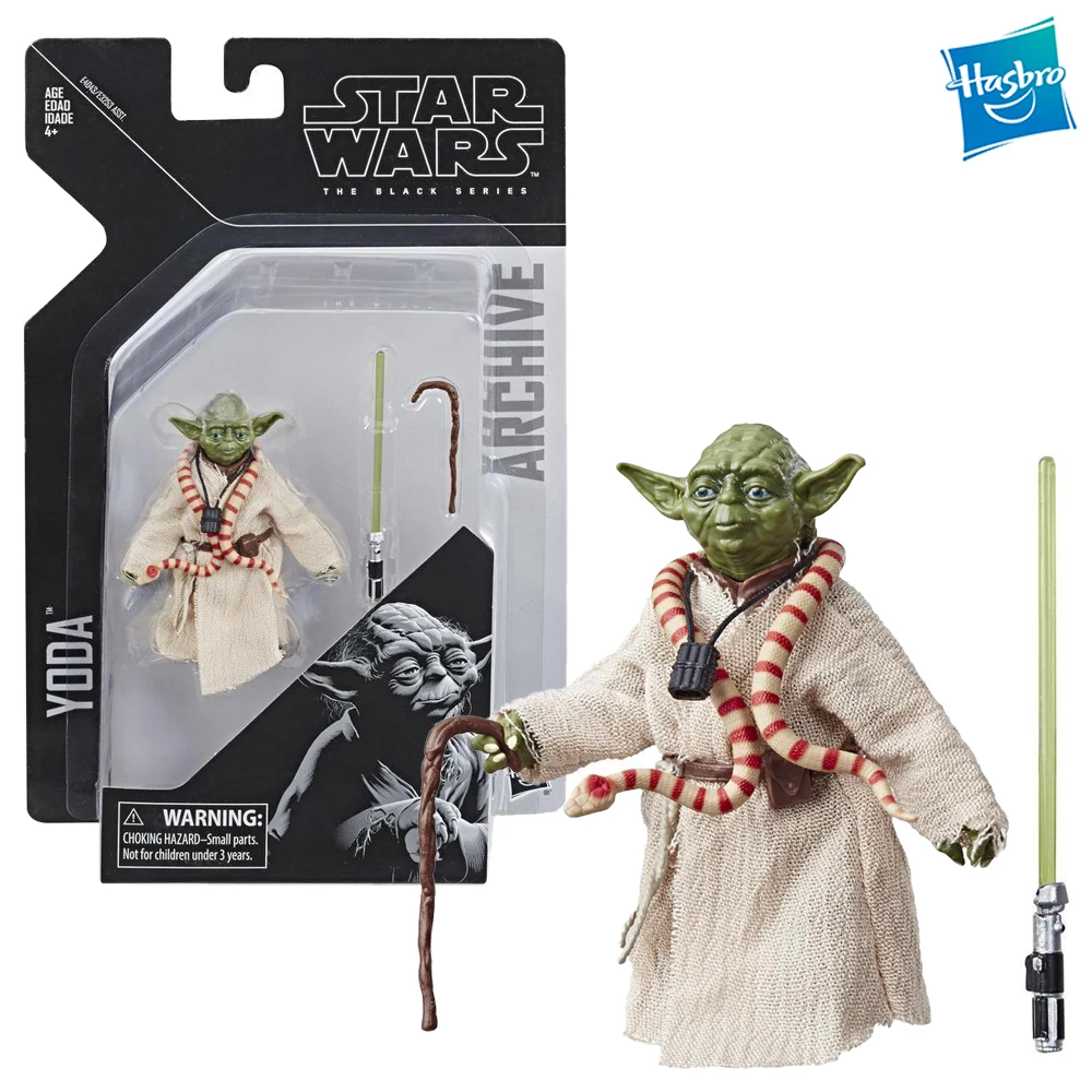 

Original Hasbro Star Wars The Black Series Archive Yoda 6-inch-scale Brand New Collectible Action Figure Model Gift Toy E4043