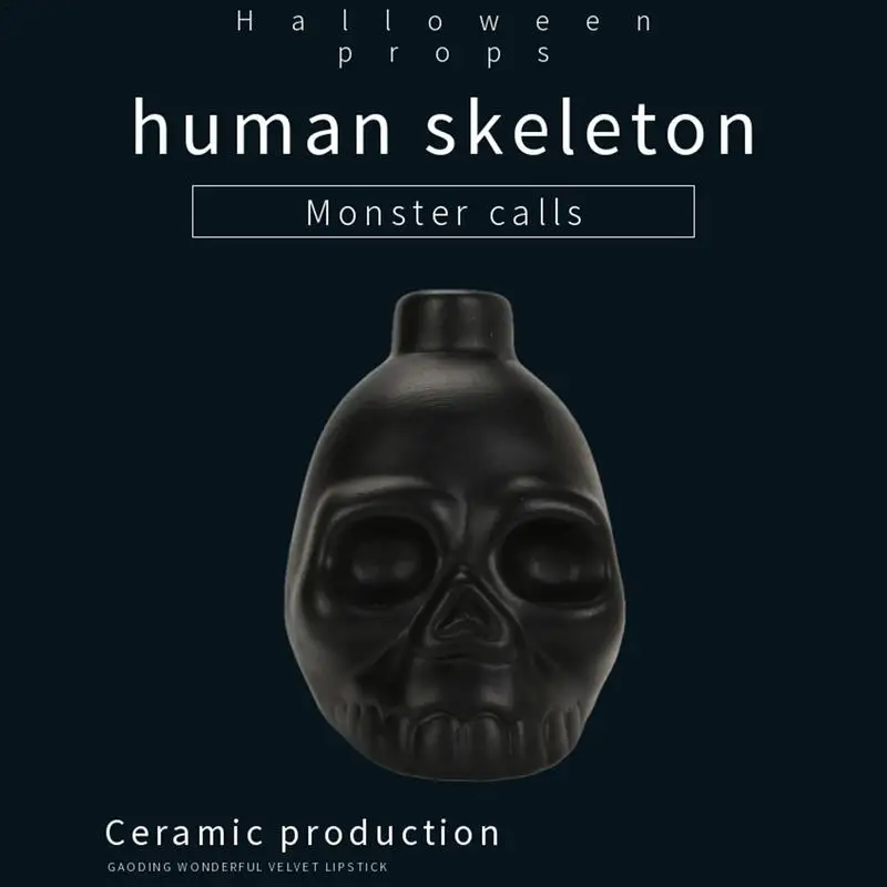 Aztec Death Whistle Loud Human Scream War Whistle High Decibel Loud Aztec Death War Cry Scream Skull Whistle Of Death For - Image 3