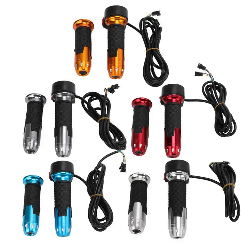 Twist Throttle Grip Handlebar Replacement Parts Plastic Three Speed Handlebar Grips Universial