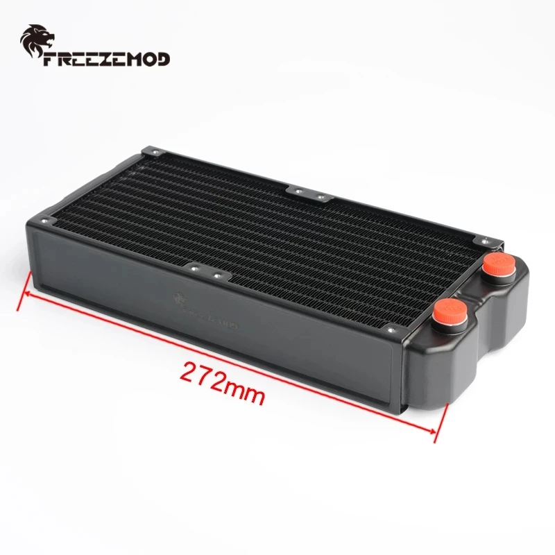 Zemod-pc Dissipador de Calor Resfriamento a Água Alumínio Compatível com 120 Ventiladores 120 240 360 45 mm de Espessura - Imagem 4