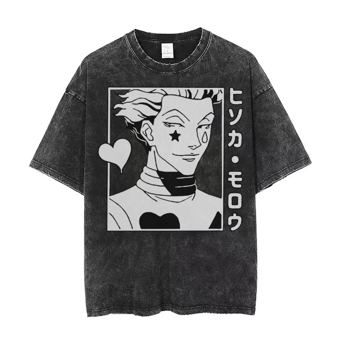 

Новинка, футболки Hunter X Hunter Hisoka, уличная одежда в стиле хип-хоп, футболки HXH с японским Аниме Манга, футболки для мужчин и женщин, хлопковые летние
