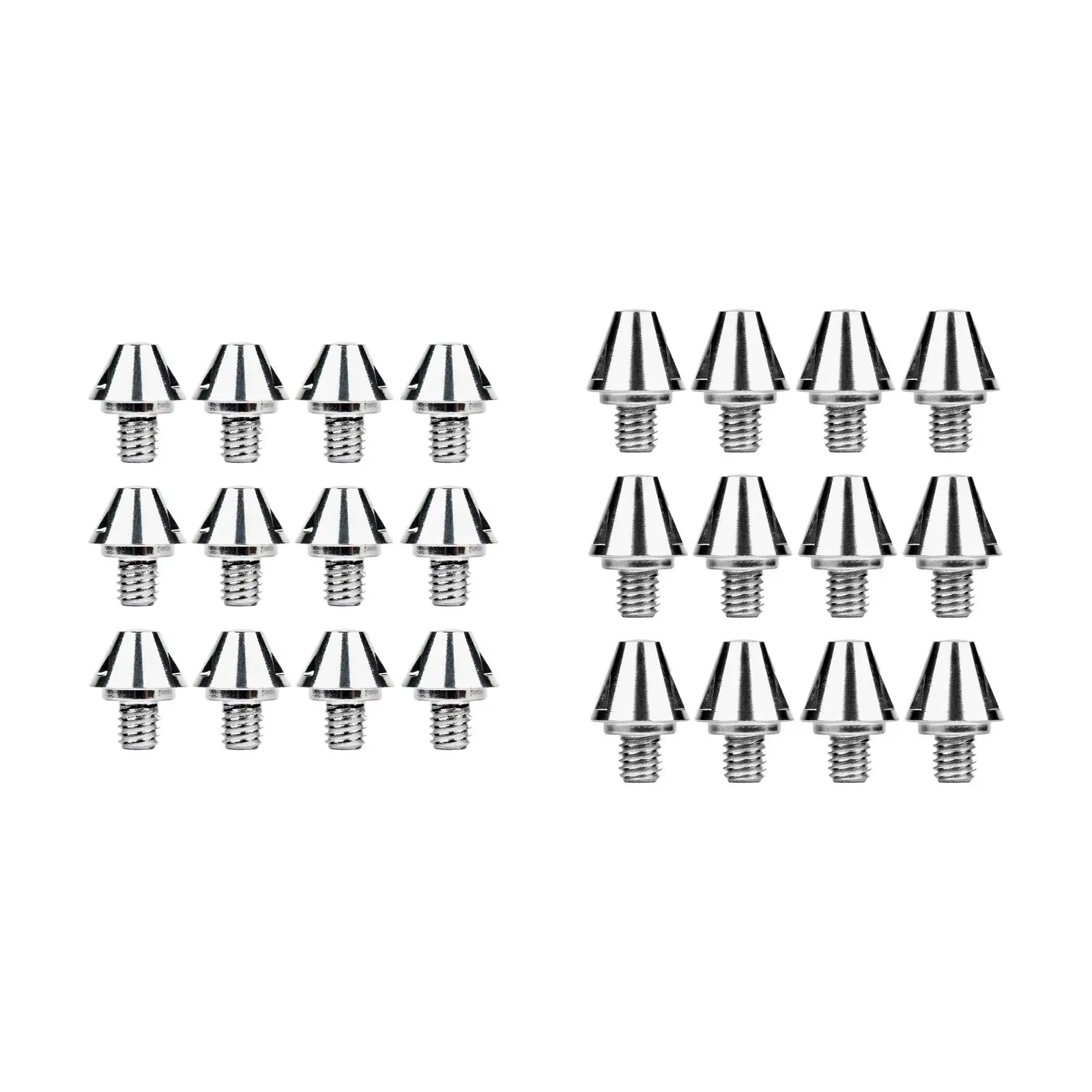 12x Soccer Boot Cleats Track Shoes Spikes Comfortable M6 Firm Ground Football Boot Studs for Indoor Outdoor Sports Training