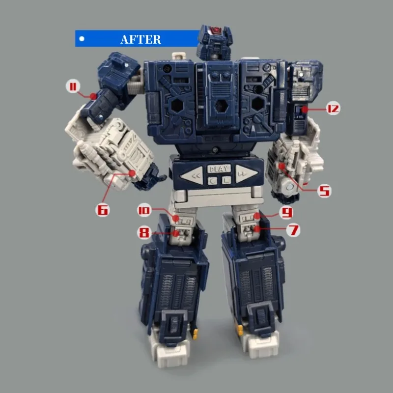 3D DIY Filler Upgrade Kit For Legacy United G1 UNIVERSE Soundwave GO BETTER Accessories
