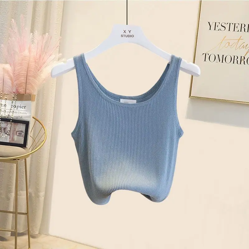 Women's Spring Autumn New Tracksuit Two Piece Korean Elegant Striped Shirt+Vest+Jeans Matching Set Female Chic Denim Pants Suit 5