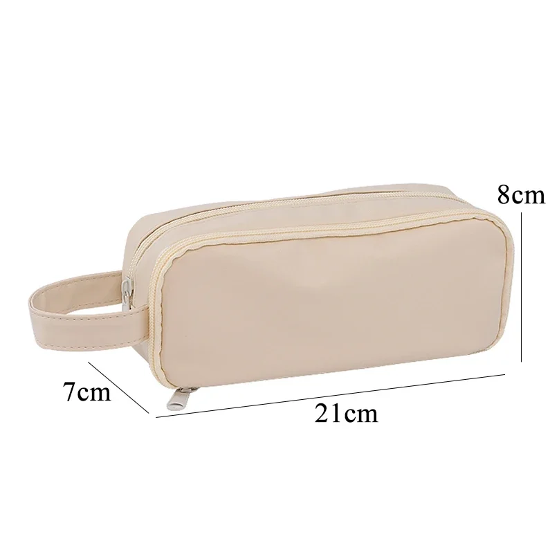 투명 연필 케이스 대용량 연필 주머니 학교 용품 펜 케이스 Trousse Estuches Escolares 편지지 연필 케이스