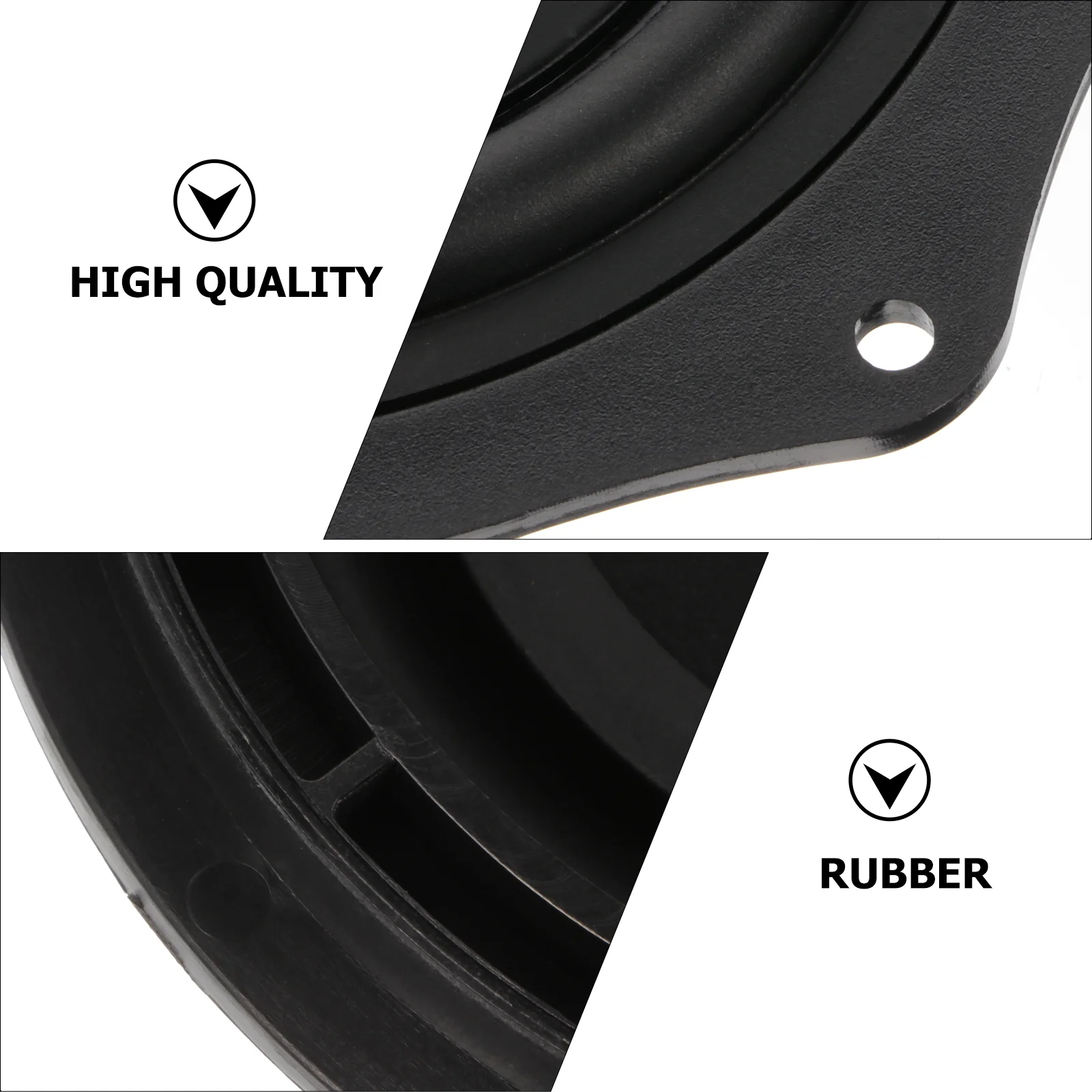 2PCS Bass Radiator Passive Speaker Radiator Accessories Loudspeaker Diaphragm Plate