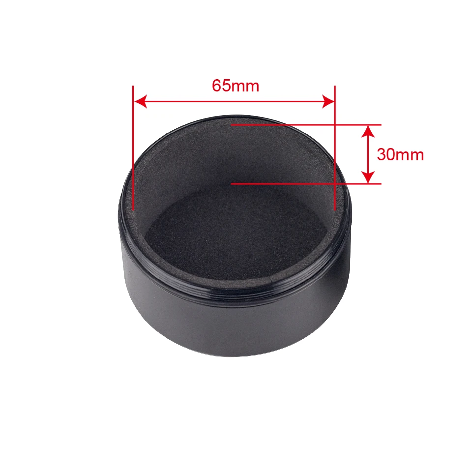 스펀지 안감이 있는 알루미늄 방수 이어폰 케이스 야외 IEM 보관함