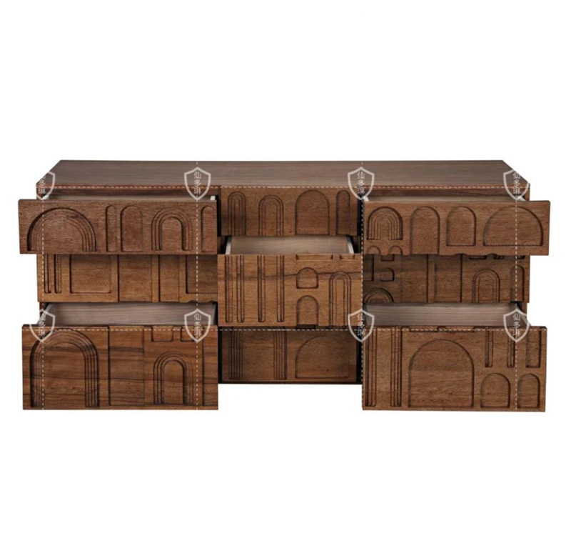 Рисунок 4 - Буфет из массива дерева в стиле ретро Miji Art