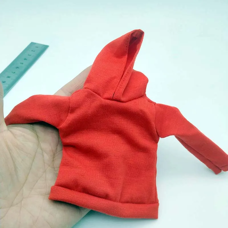 

1/6 Scale Red Hoodie Clothes Model for 12in Action Figure Toys Collections