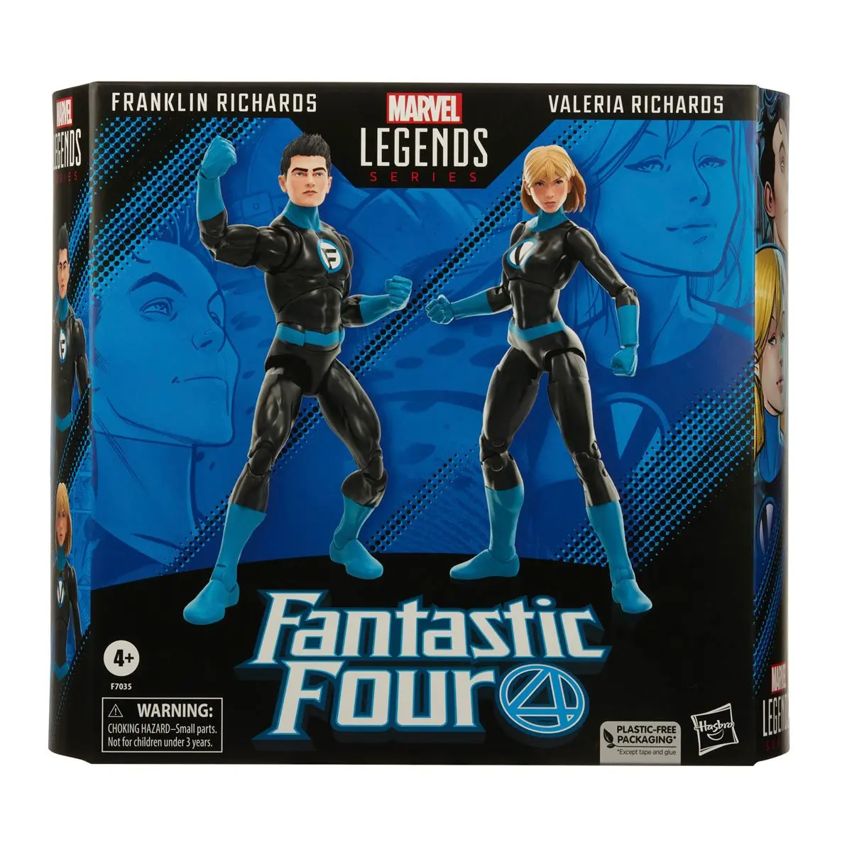 Figura-Marvel-Legends-Quarteto-Fant-stico-4-Miles-Richaros-Valeria ...