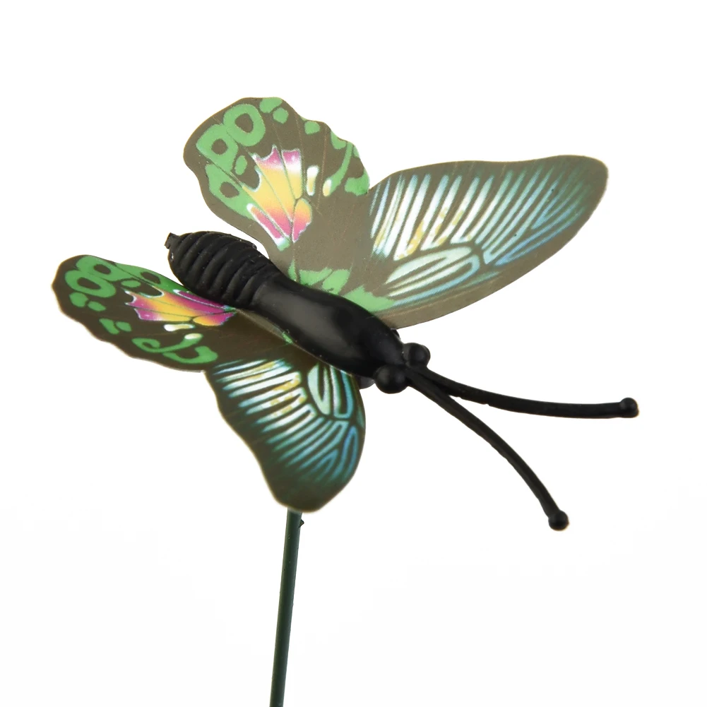

50 шт., моделирование однослойных бабочек, уличные украшения