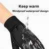 Waterproof Cycling Gloves Winter Touch Screen Bicycle Gloves Outdoor Scooter Windproof Riding Motorcycle Ski Warm Bike Gloves 4