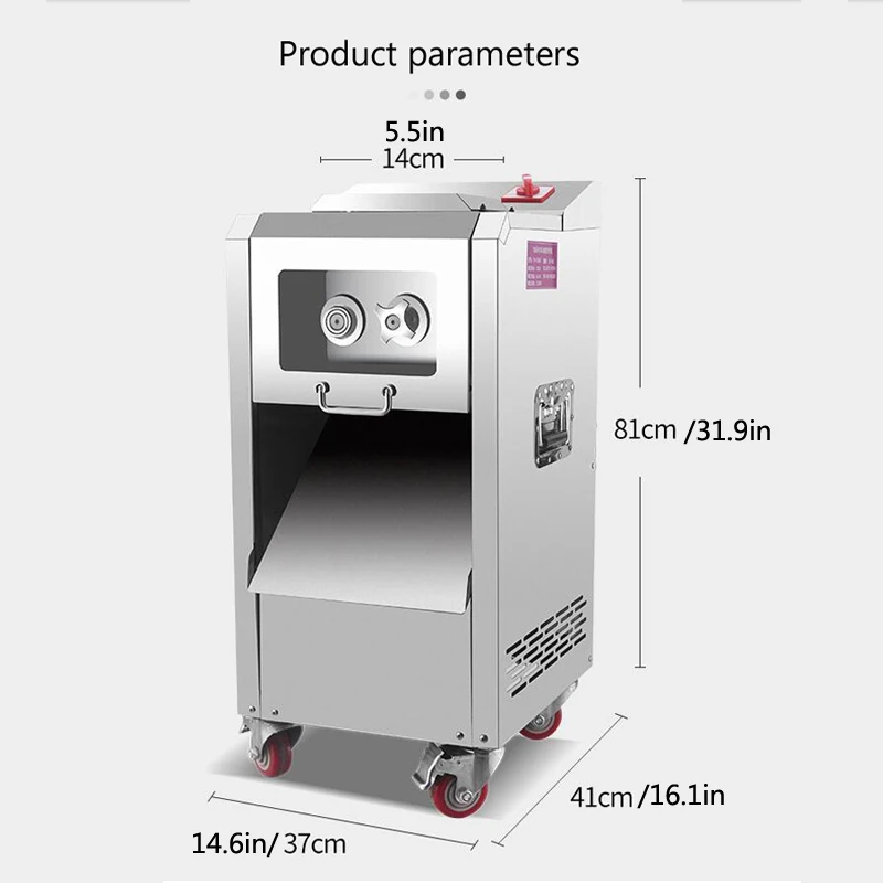 Electric Meat Slicer, Commercial Slicer, Domestic Lamb And Beef Shredder For Meat 2