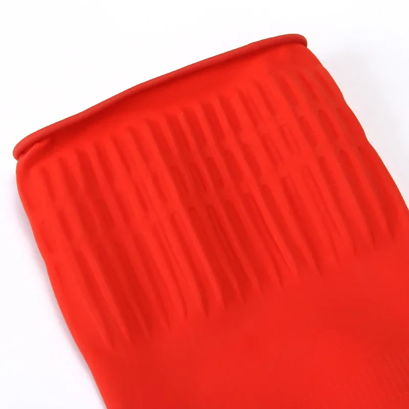 Kitchen Thick Extra Long Heavy Duty Rubber Gloves Thick Waterproof Car Washing Gloves Chemical Resistant Acid Oil Resistant