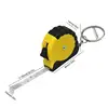 Measuring Tape Mini 3FT Steel Measuring Tape Chain Easy To Read Fractions Quick Lock Measurement Tape For Designer Decorator 6