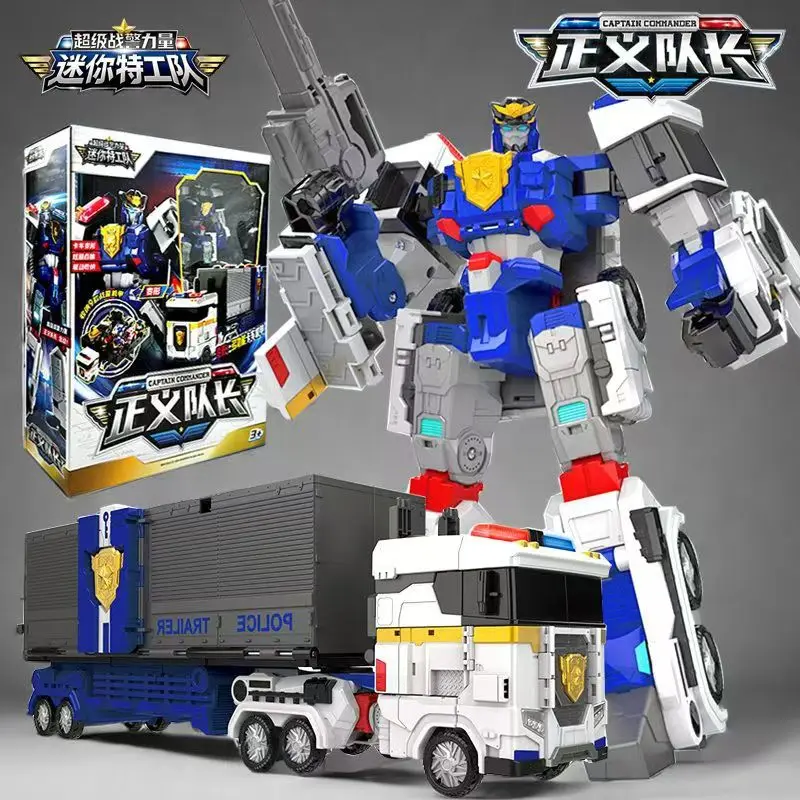 子供のためのミニフォースのアクションフィギュア,スーパーコプター