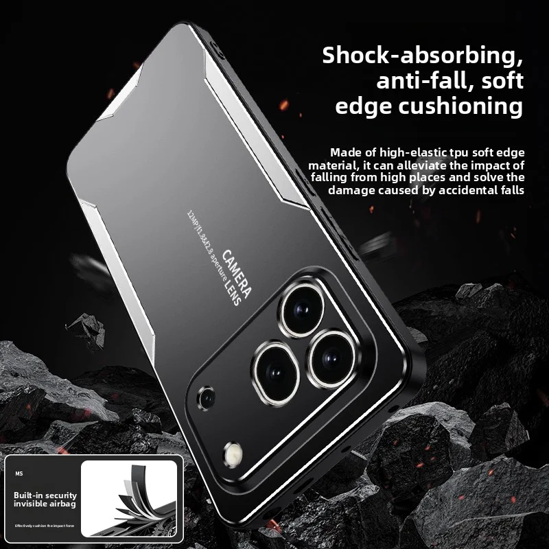 Premium Aluminum Alloy & PC Protective Back Cover
