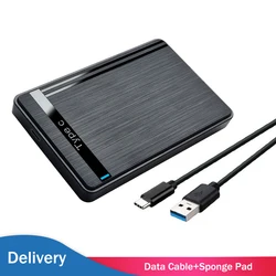 UTHAI 2.5 - Inch Portable SSD Enclosure with Toolless Entry and USB Compatibility (Type - c)