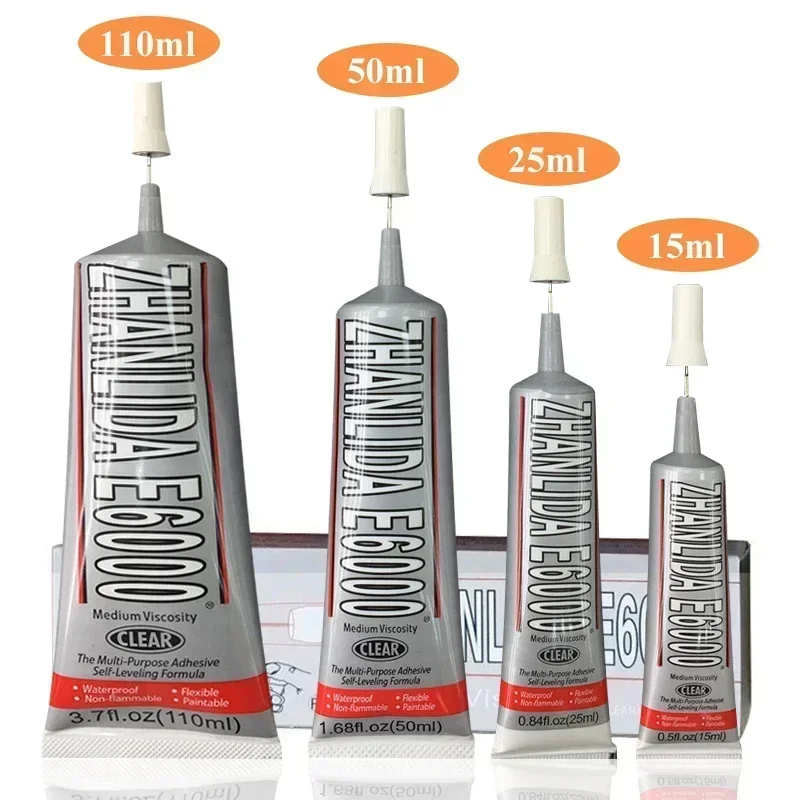 Super Glue E6000 Liquid DIY Dotting for Diamond Painting Mobile Phone Repair Adhesive Jewelry Clothes Craft