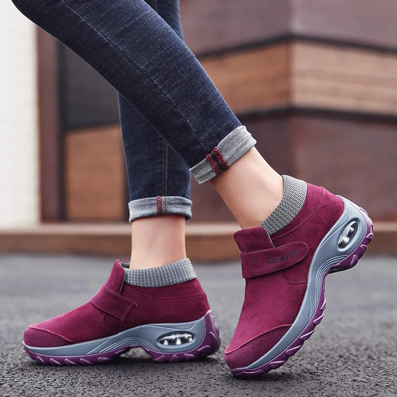 Zapatos de tacón alto número 34 para mujer, zapatillas de tenis de marca de lujo, botas moda, Botines zapatos deportivos plataforma alta, tenis, 2022| | -
