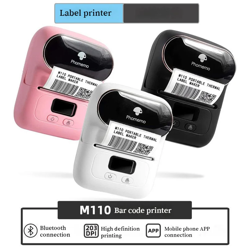 Phomemo Price Tag Printer Home Clothing Tag Thermal Printer Handheld