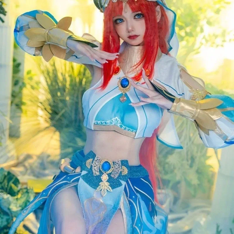 Genshin Impact Nilou Traditional Dancer Costume Cosplay Costume