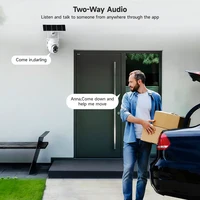 8MP 2K HD 4G Беспроводная PTZ Солнечная камера видеонаблюдения с питанием от батареи Открытый IP65 Водонепроницаемая IP-камера безопасности Iphone PIR Ночное видение — изображение 4