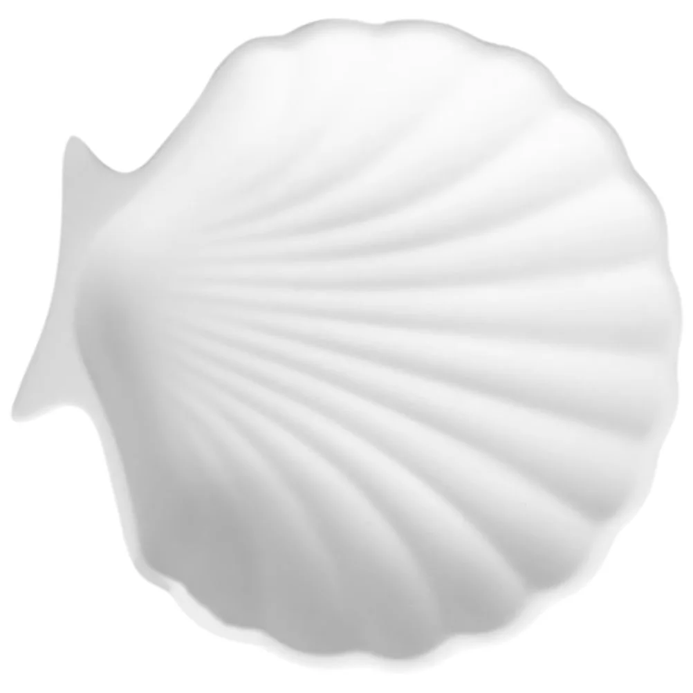 

Pallets Shell Jewelry Plate Dish Tray Desk Accessories Aesthetic Key for Entryway Table White Small Candy