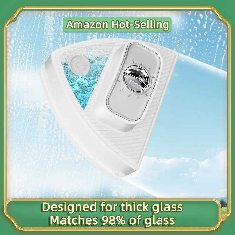 Window Cleaner Double-sided 3-50mm Adjustable magnetic Glass Wiper Automatic Water Storage Windows Cleaning Tool For Home