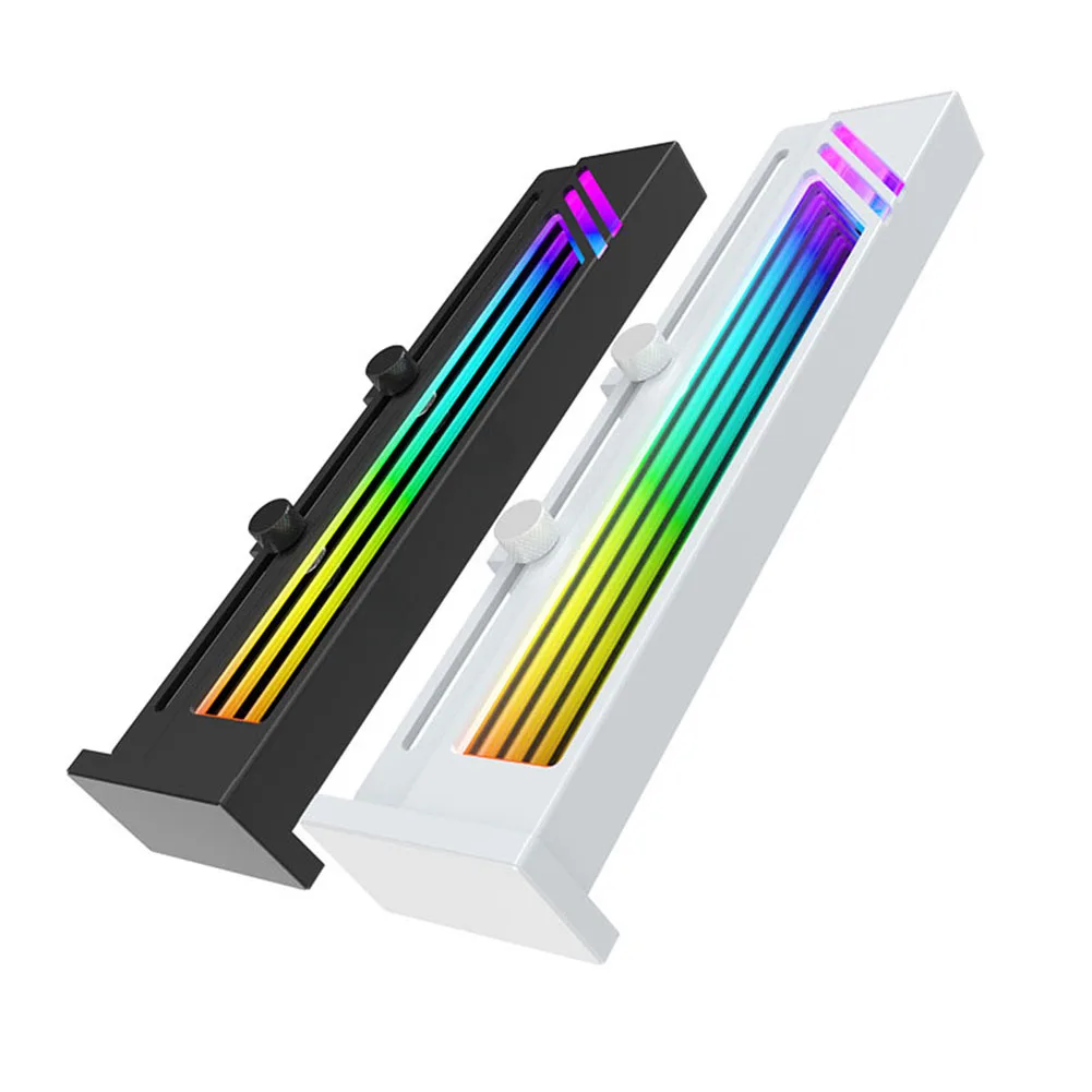 Suporte de Cartão de Vídeo Ajustável Anti-drop Magnético Base Anti-skid Acessórios de Computador Argb Suporte Gpu 5v 3pin - Imagem 3