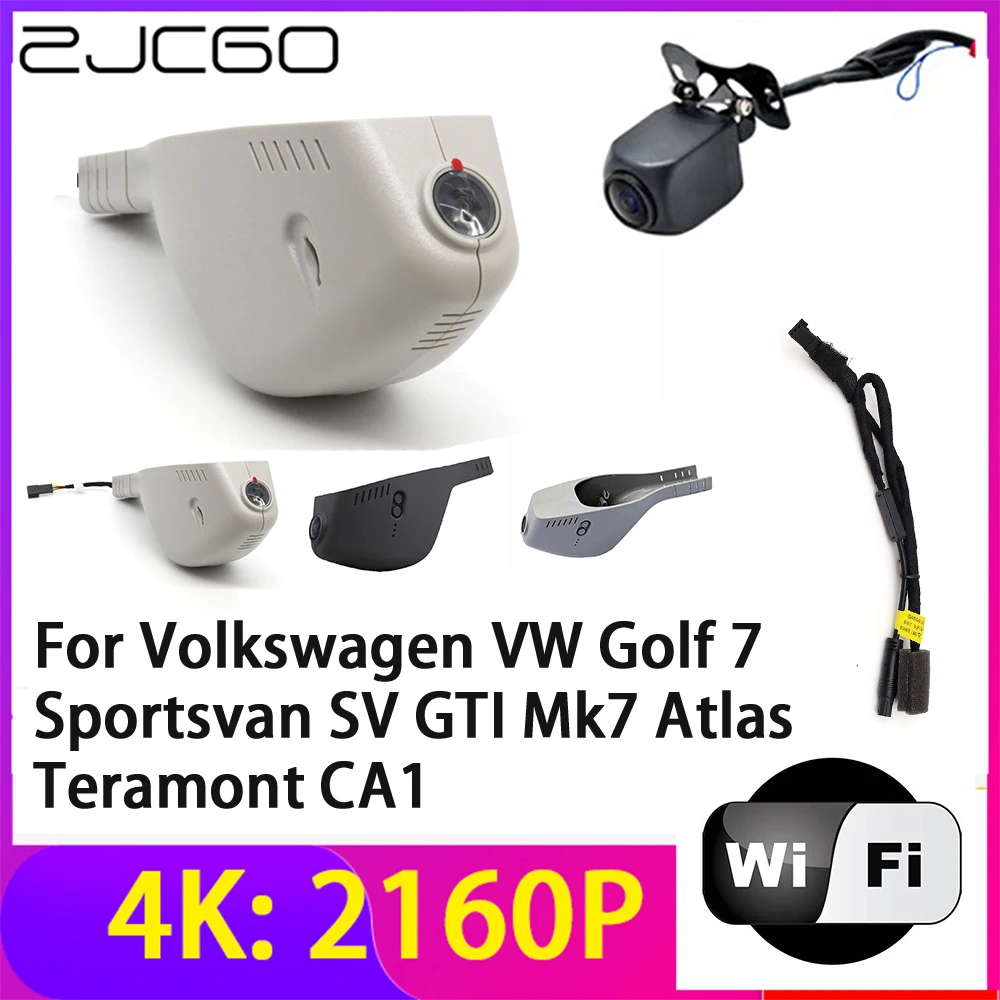 ZJCGO 4K 2160P Dash Cam Car DVR Camera Recorder Night Vision for