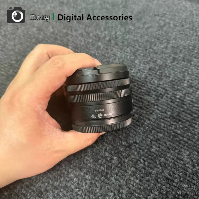 파나소닉 S 18-40mm F4.5-6.3 렌즈 L-마운트 풀프레임 초경량 155g S-R1840 (루믹스 S5 S9 용) 95% 새 상품