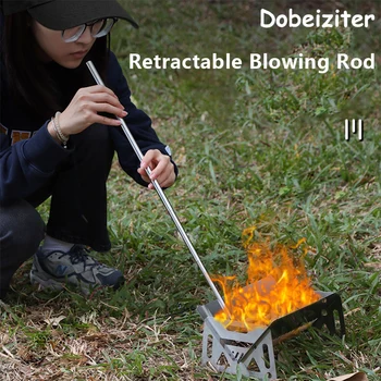 Stainless Steel Campfire Blowpipe 1