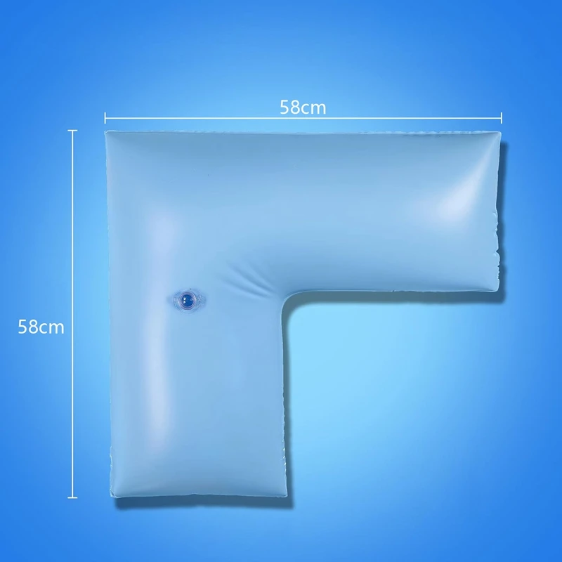 PVC water bag for corners for cover, 60 x 60 cm