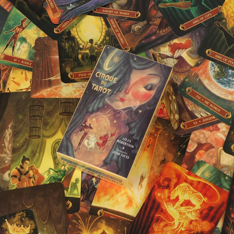 The Cirque Du Tarot Cards Prophecy Fate Divination Deck Family Party