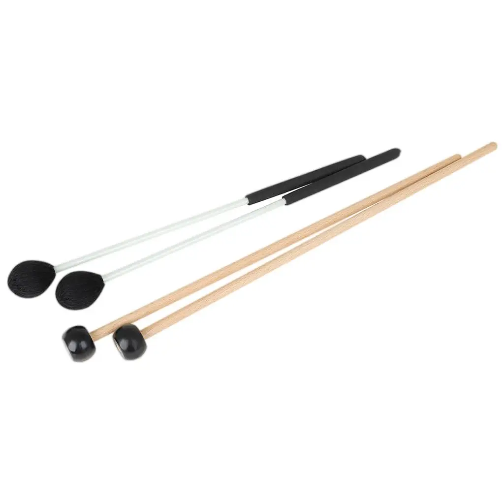 Профессиональный ксилофон Glockensplel 4 шт. Маллет Marimba для деревянного блока