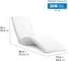 Pool Lounger, Fade-Resistant, Waterproof Patio Furniture, Pool Lounge Chair for Sun Shelf, 5